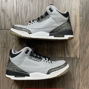 Jordan 3 Retro Wolf Grey size 9